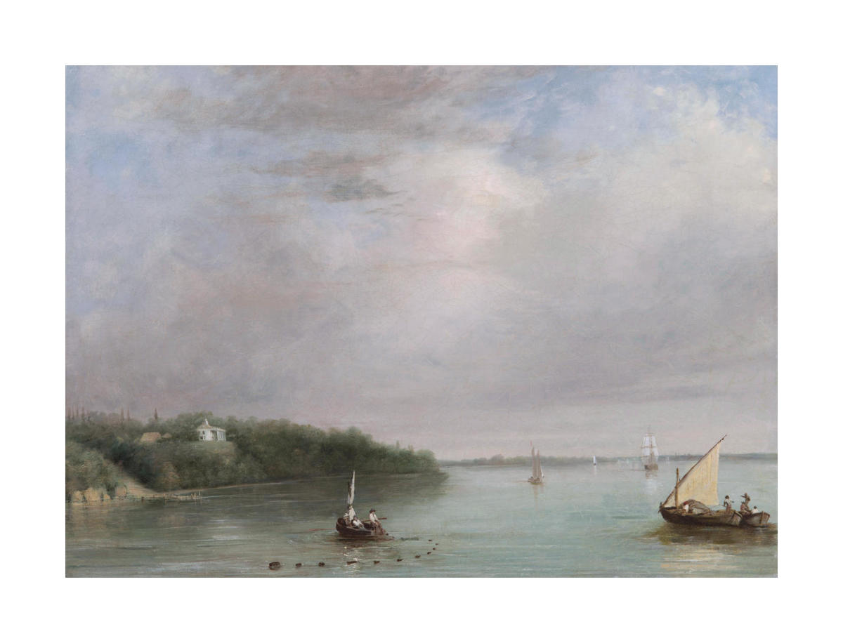 Distant View of Mount Vernon, 1834 by John Gadsby Chapman - Paper