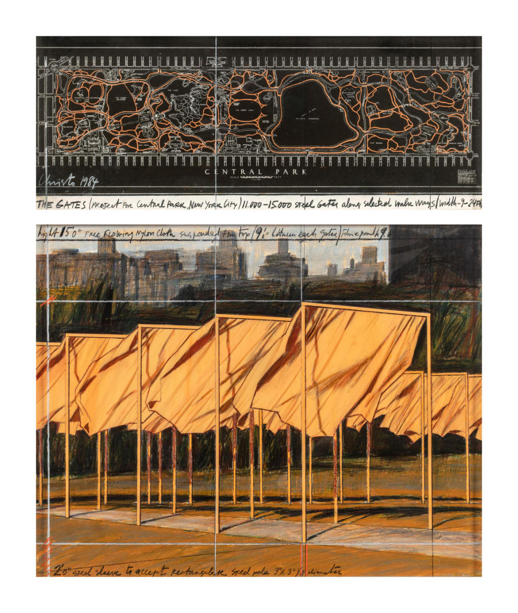 The Gates (Project for Central Park, New York City), 1984 by