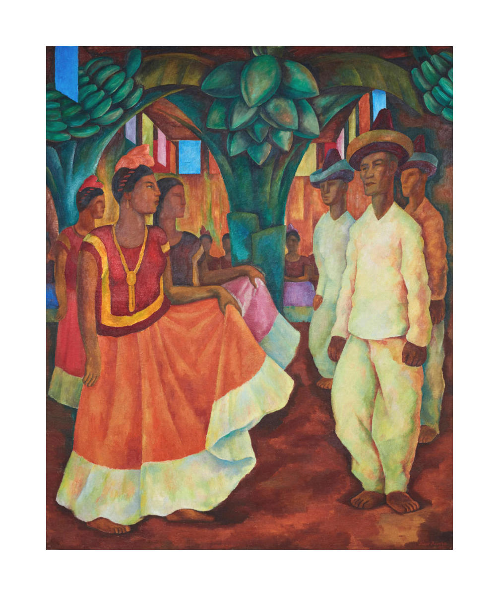 Diego Rivera, Dance in Tehuantepec, 1928, Collection of Eduardo F. Costantini, Buenos Aires, Argentina