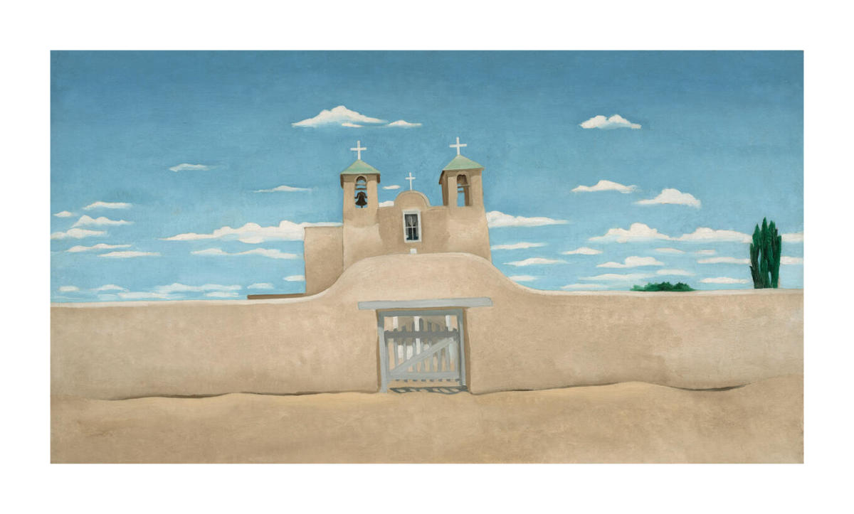 Front of Ranchos Church, 1930 by Georgia O'Keeffe - Paper Print