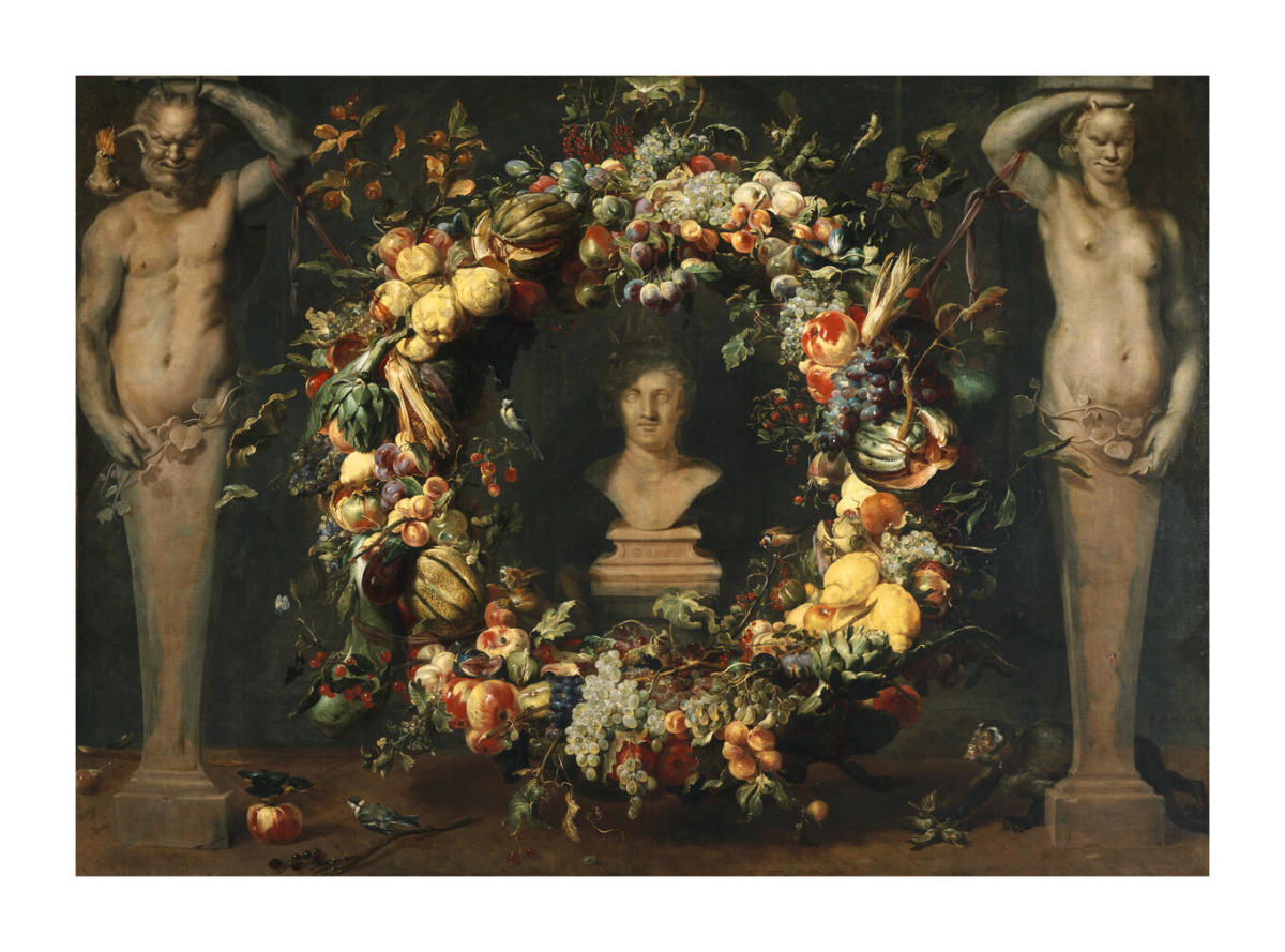 Life in MotionとThe Stillness of〜 オステオパシー Still Life with Terms and a Bust of Ceres, c. 1630 by Frans
