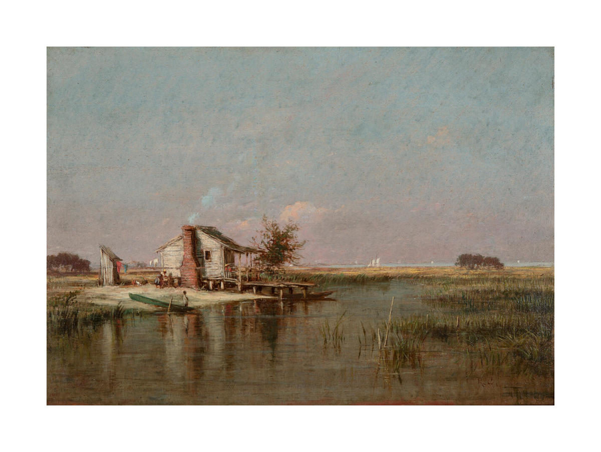 Fisherman's Camp, n.d. by Richard Clague - Paper Print - NOMA