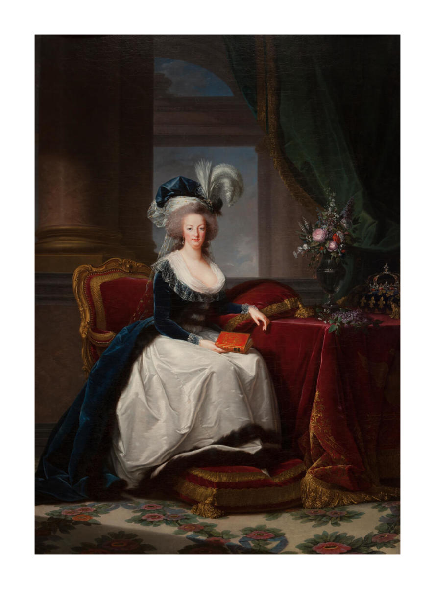 Portrait of Marie Antoinette, Queen of France, circa 1788 by