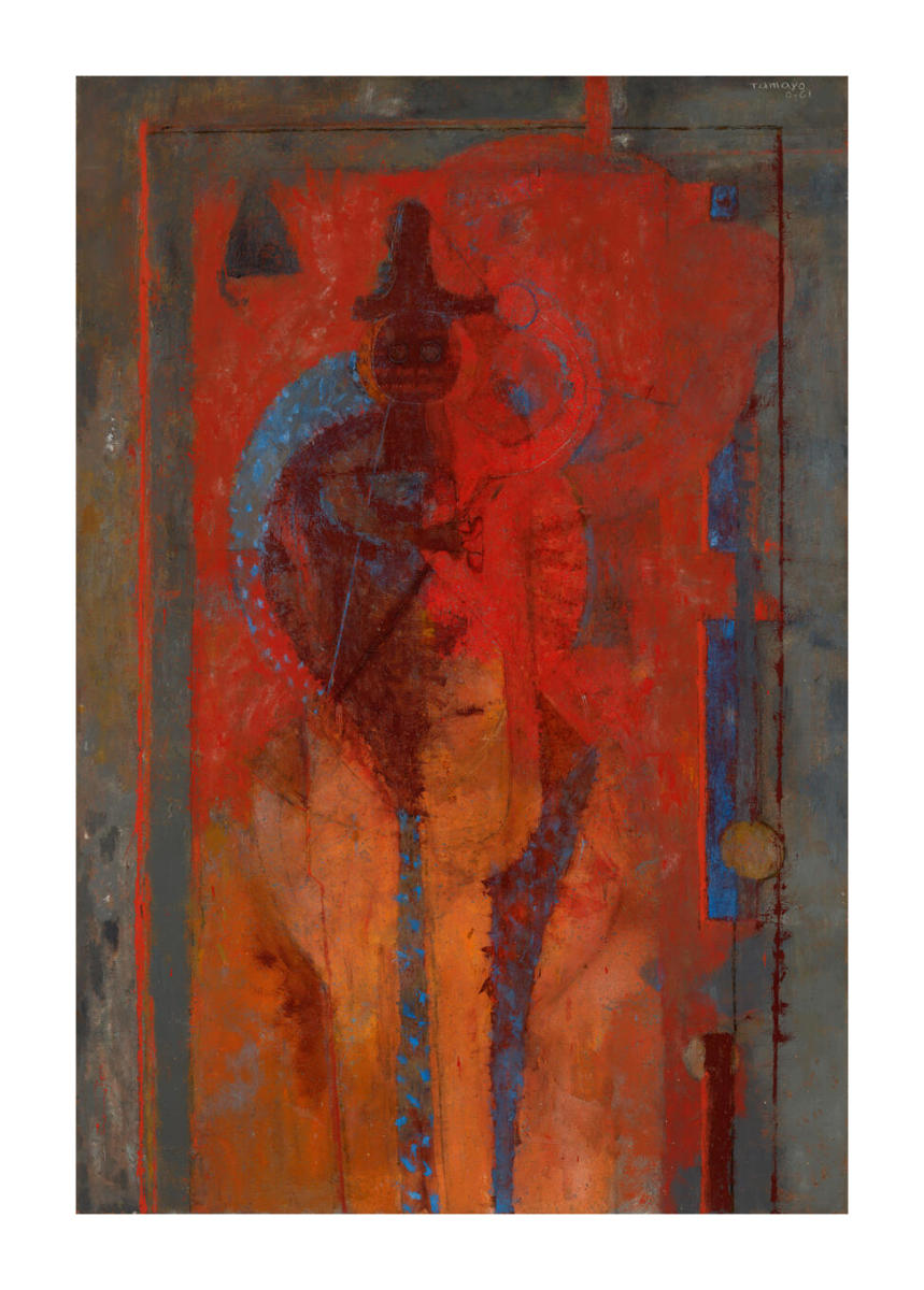 Composition, 1961 by Rufino Tamayo - Paper Print - MAM Custom