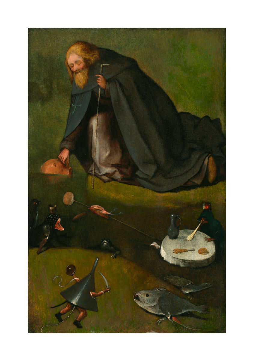 The Temptation of Saint Anthony, ca. 1500-1510 by Hieronymus Bosch