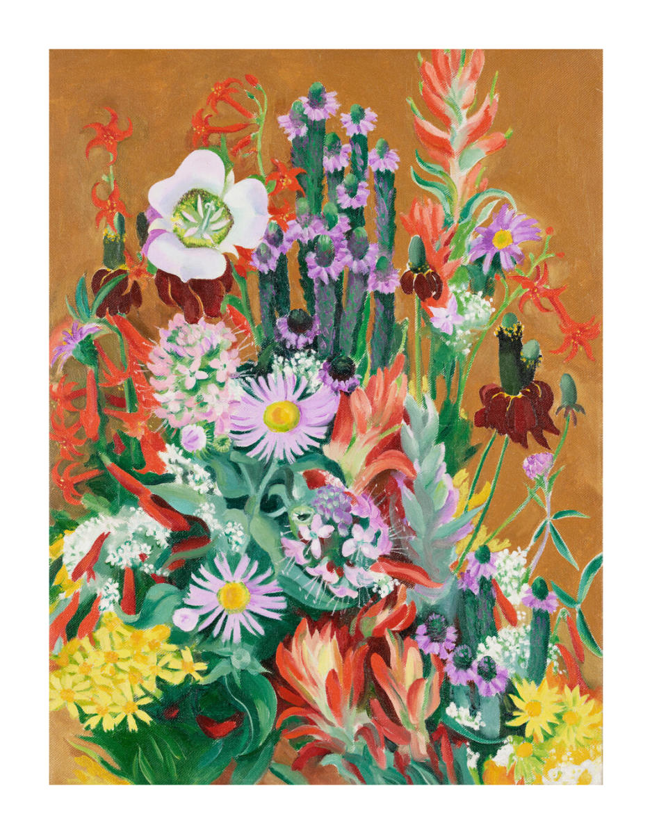 Mountain Flowers No. I, 1940 by Georgia O'Keeffe - Paper Print