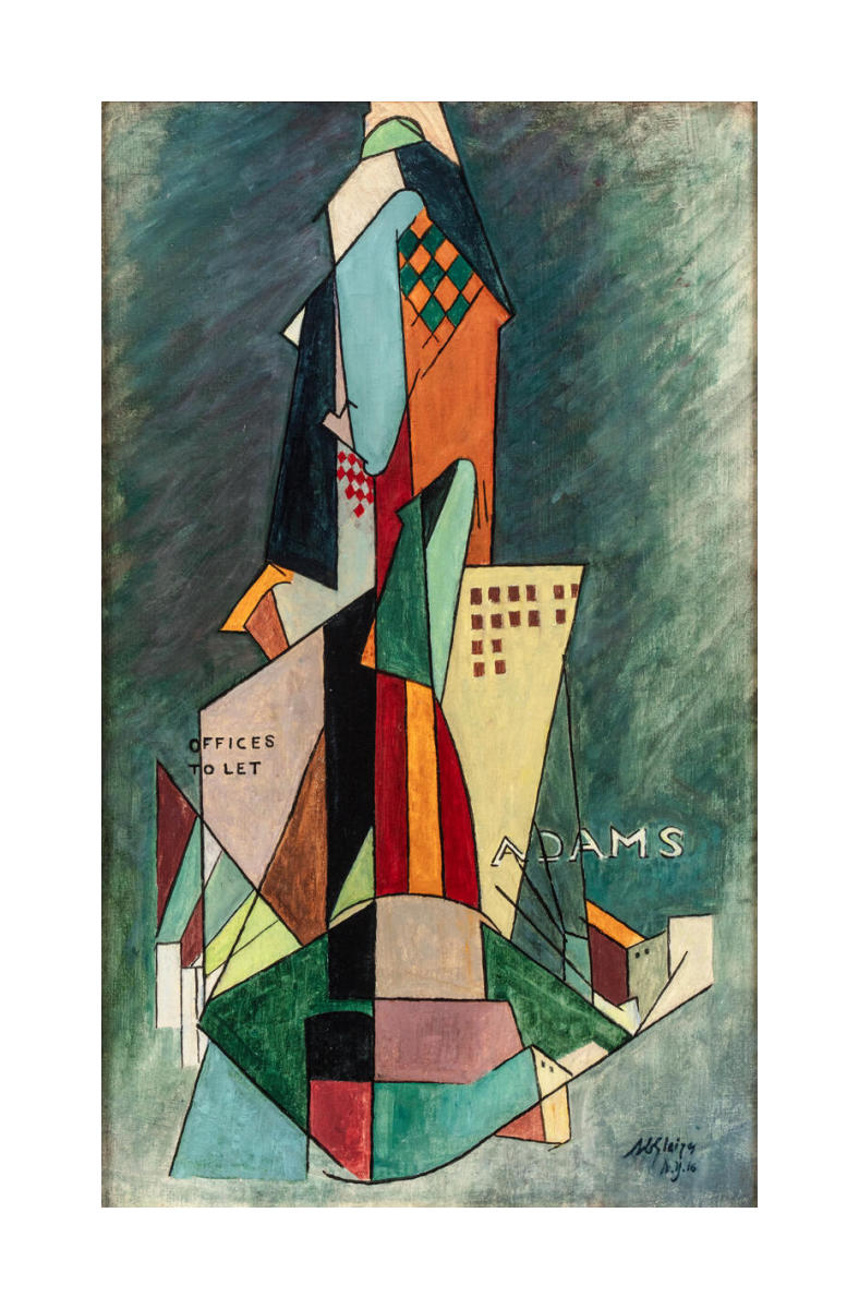 New York, 1916 by Albert Gleizes - Paper Print - NYHistory Prints