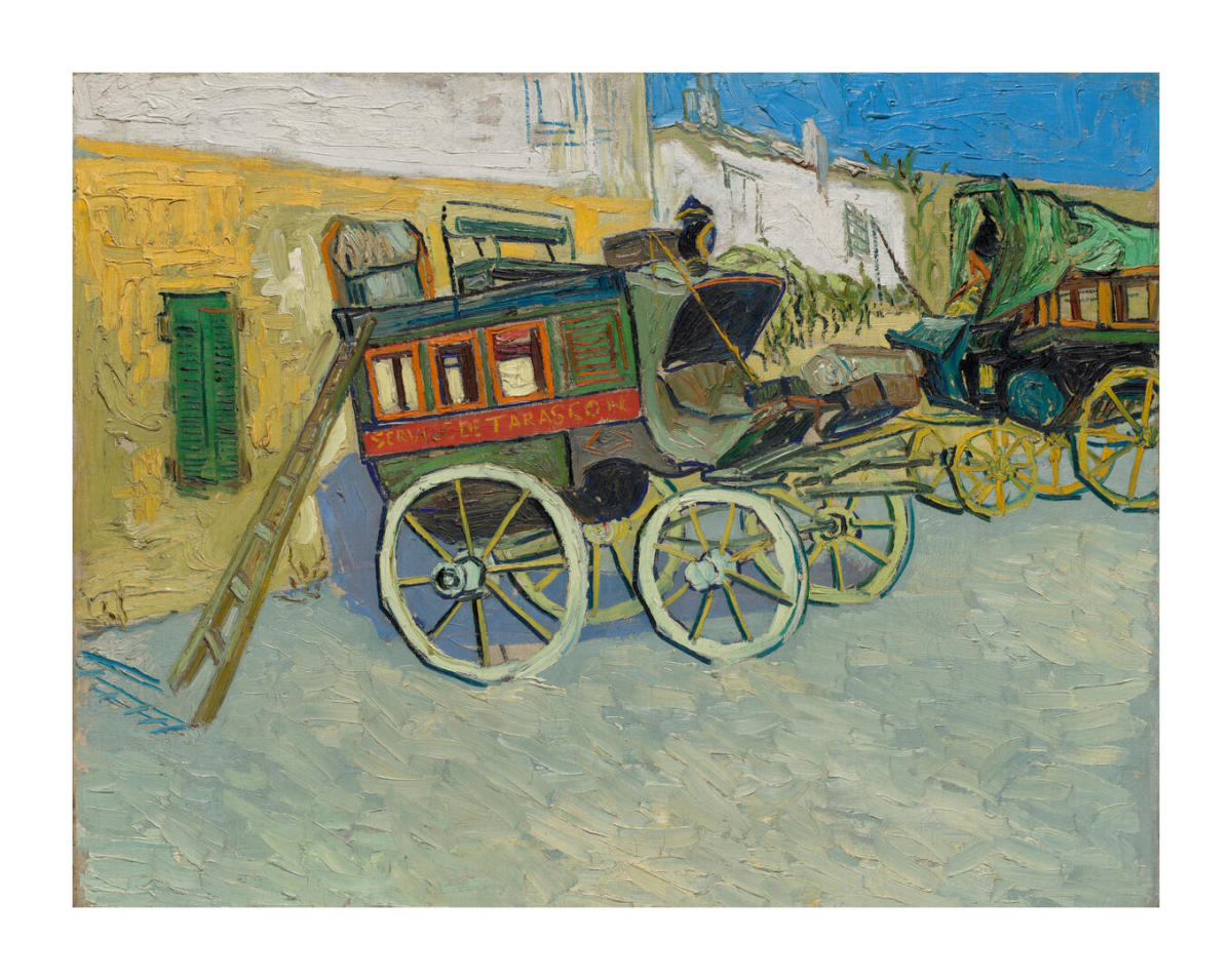 Tarascon Stagecoach, 1888 by Vincent van Gogh - Paper Print