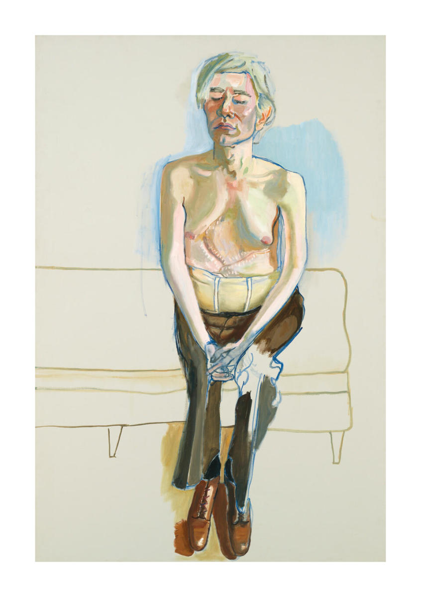 NIFTY／Andy Warhol Andy Warhol, 1970 by Alice Neel - Paper Print - Whitney Print Shop